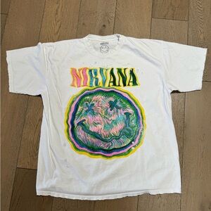 Nirvana graphic tee - S/M oversized. No rips or stains. perfect condition.